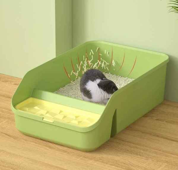 Semi-closed Cat Litter Box - Image 3