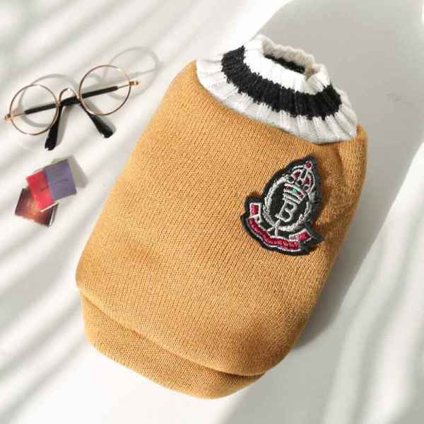 Preppy Style Pet Sweater - Image 2