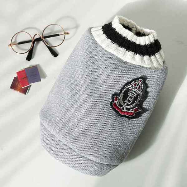 Preppy Style Pet Sweater - Image 5
