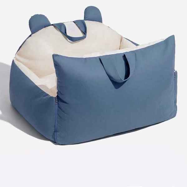 Car Pet Bed with Ears Trim - Image 3