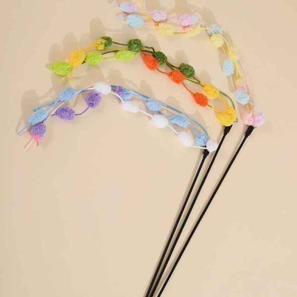 Cat Teaser with Pompoms and Streamers - Image 3