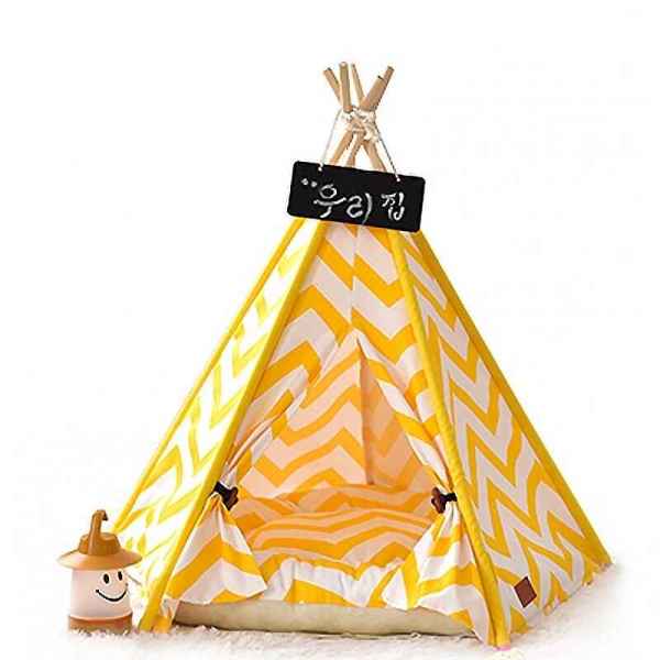 Pet Tent with A Chalkboard