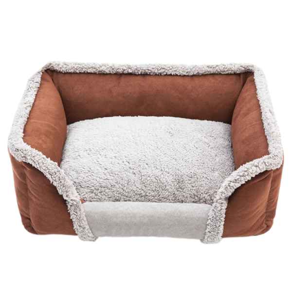 Rectangular Pet Bed with Front Opening