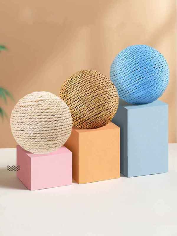 Colorful Sisal Ball - Image 2