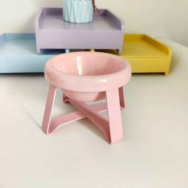Pet Bowls with Shelves - Image 2