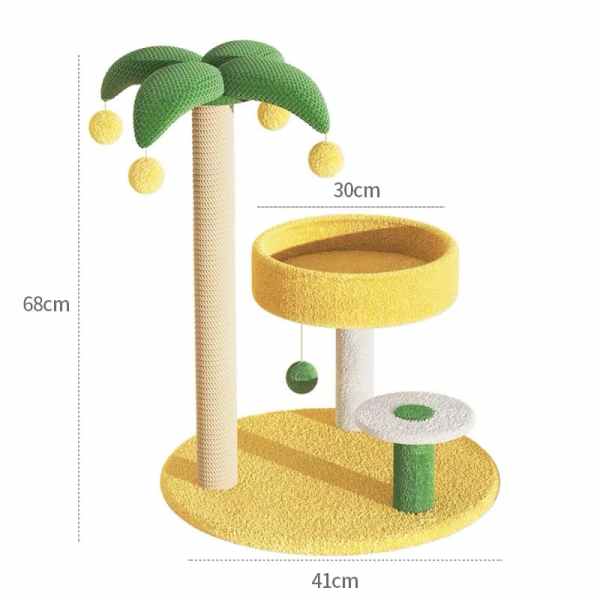 Coconut Tree Cat Tree - Image 2
